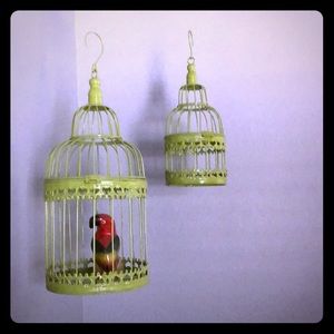 Decorative bird cages